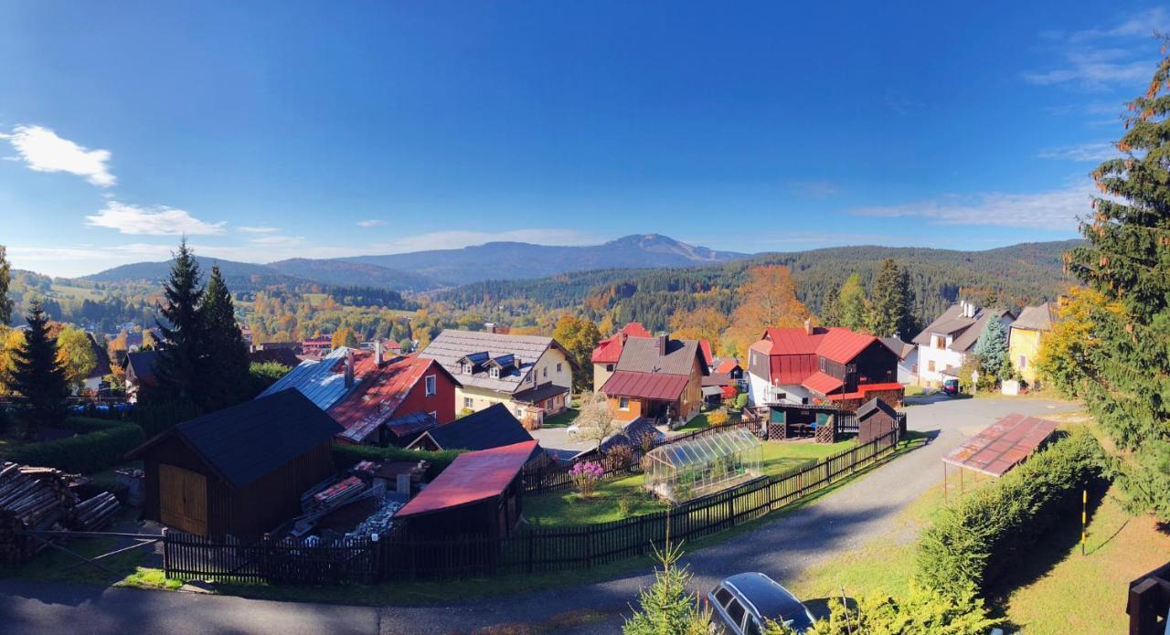 Apartman U Sjezdovky Železná Ruda Buitenkant foto