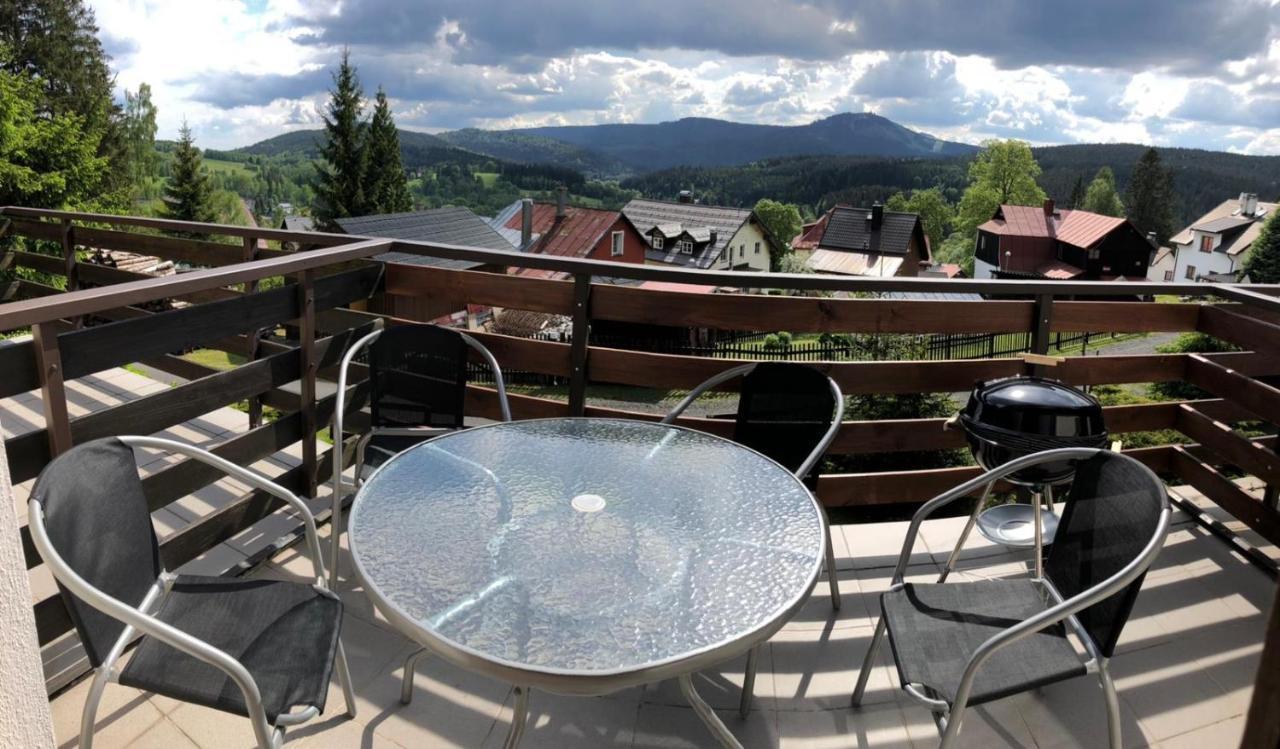 Apartman U Sjezdovky Železná Ruda Buitenkant foto